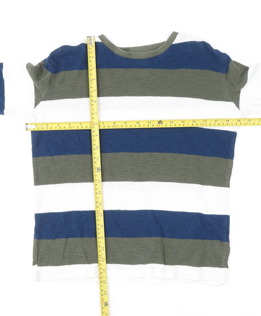 Boys UK Size 12-13 Years FatFace Multicoloured Pullover Jumper