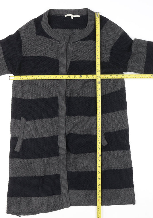 Womens UK Size M Lollys Laundry Grey Cardigan Jumper