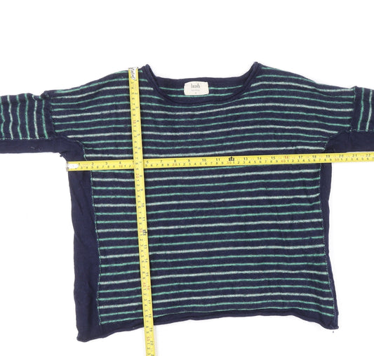 Womens UK Size M Hush Blue Pullover Jumper