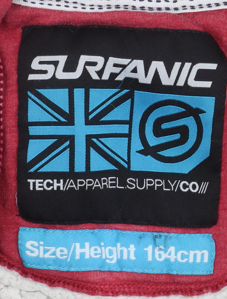Boys UK Size 164 Surfanic Red Basic Jacket