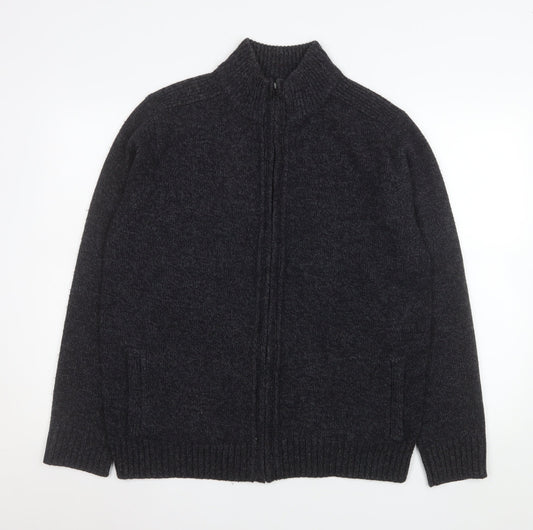 Mens UK Size L Marks and Spencer Black Basic Jacket