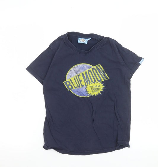 Boys UK Size 10-11 Years Manchester City Blue Basic T-Shirt