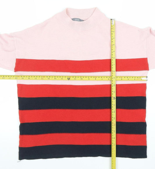 Womens UK Size S Bonuna Multicoloured Pullover Jumper