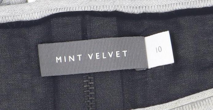 Womens UK Size 10 Mint Velvet Grey Pullover Jumper