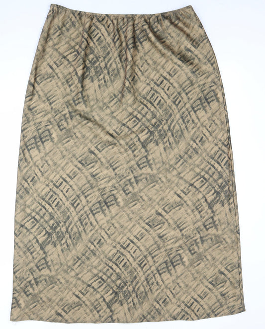 Womens UK Size 18 ASOS Bubble Hem Jersey Skirt