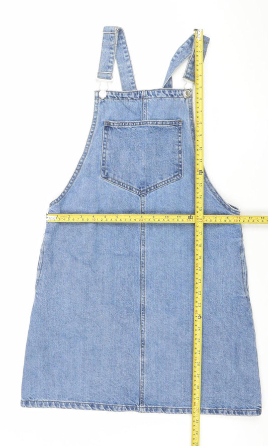 Womens UK Size 10 Denim Co. Pinafore/Dungaree Dress
