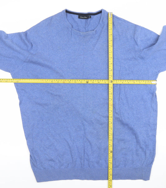Mens UK Size XL James Pringle Blue Pullover Jumper