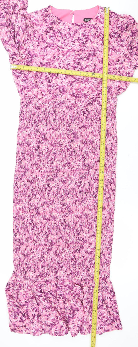 Womens UK Size 12 Boohoo Bodycon Dress