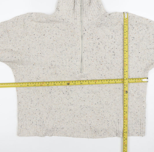 Womens UK Size S William Rast Beige Pullover Jumper