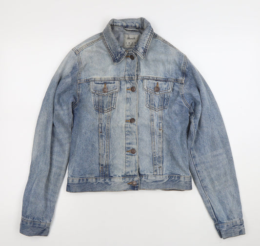 Womens UK Size 6 Denim Co. Blue Basic Jacket