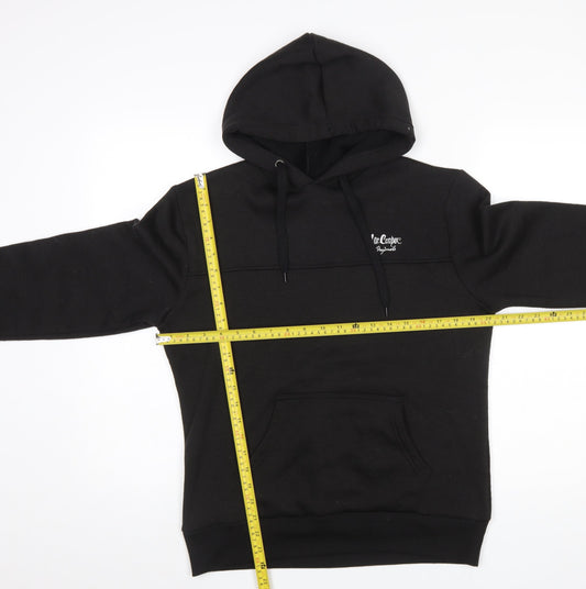 Womens UK Size 12 Lee Cooper Black Pullover Hoodie