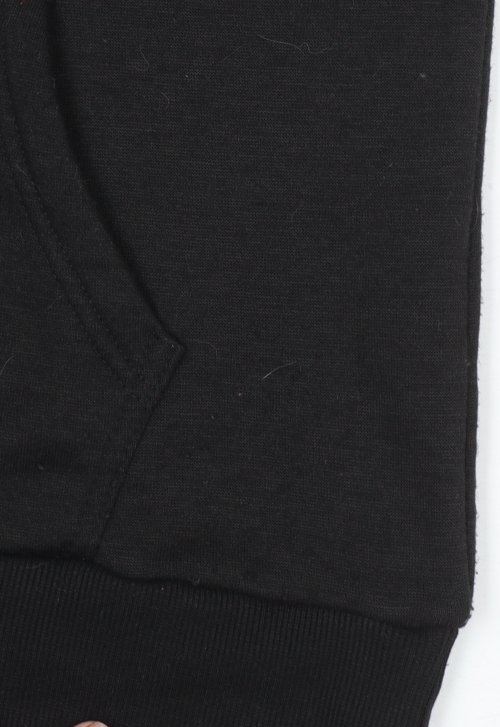 Womens UK Size 12 Lee Cooper Black Pullover Hoodie