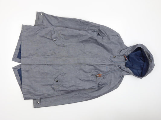 Mountain Warehouse Women's Grey Hooded Parka Coat Size 8