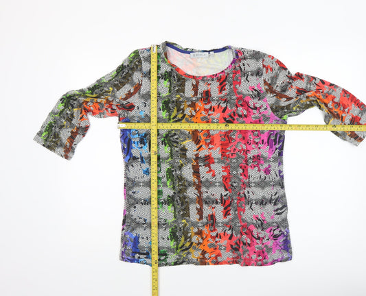 Womens UK Size M Bicalla Multicoloured Tunic Blouse