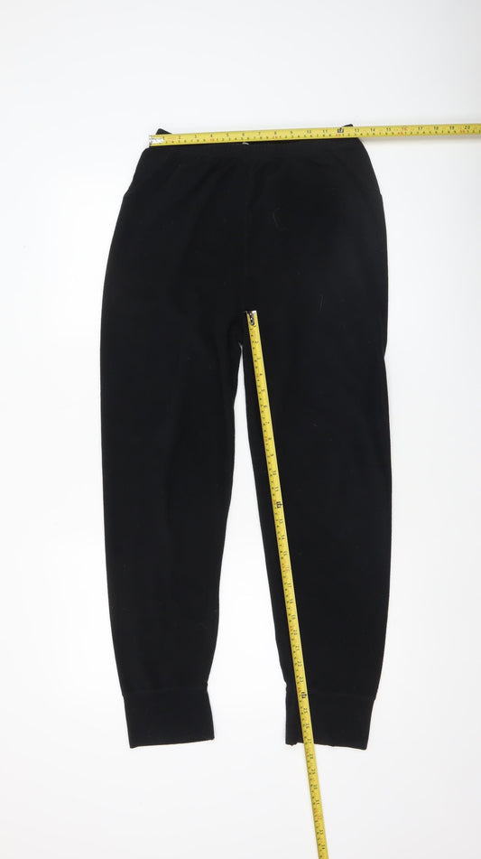 Mens UK Size S Trespass Regular Fit Jogger Black Trousers