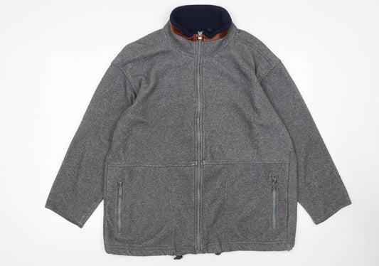 Mens UK Size S Sabrina Grey Basic Jacket