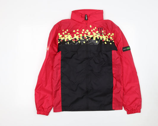Mens UK Size 2XS George Red Running & Jogging Walking Jacket