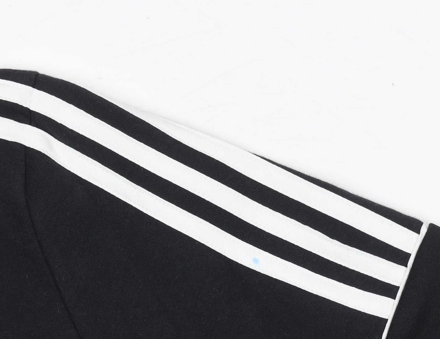Boys UK Size 13-14 Years adidas Black Half Zip Hoodie