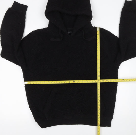 Womens UK Size L Brave Soul Black Pullover Hoodie