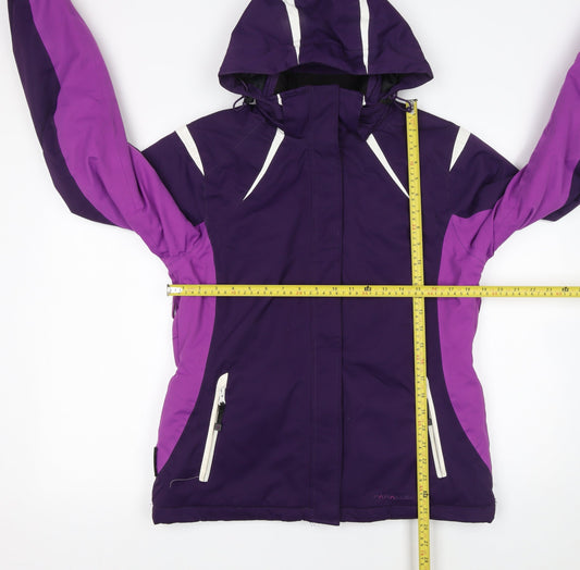 Womens UK Size 8 Parallel Purple Ski Jacket