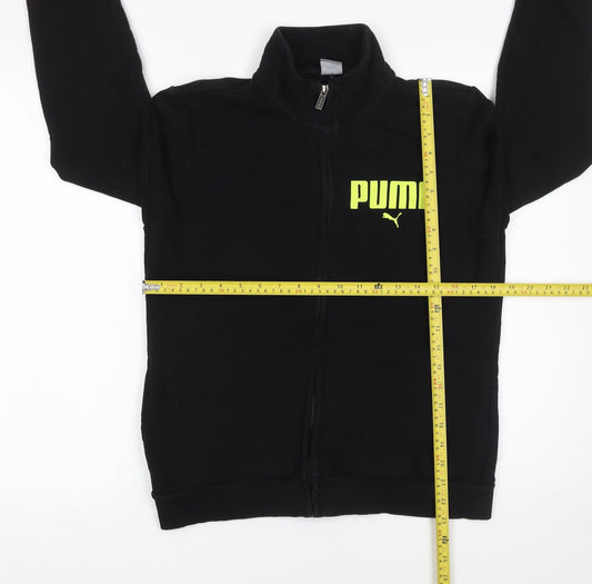 Womens UK Size L PUMA Black Full Zip Sweatshirt