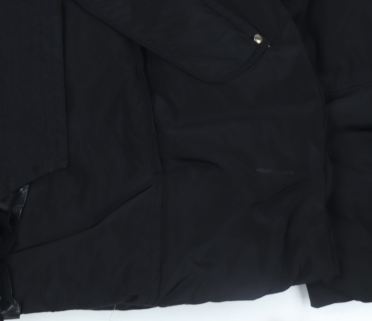 Womens UK Size 10 Covered Black Puffer Jacket