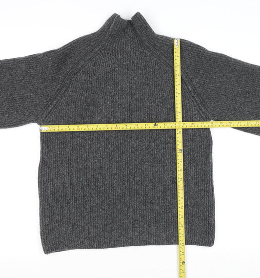 Womens UK Size XS H&M Grey Pullover Jumper