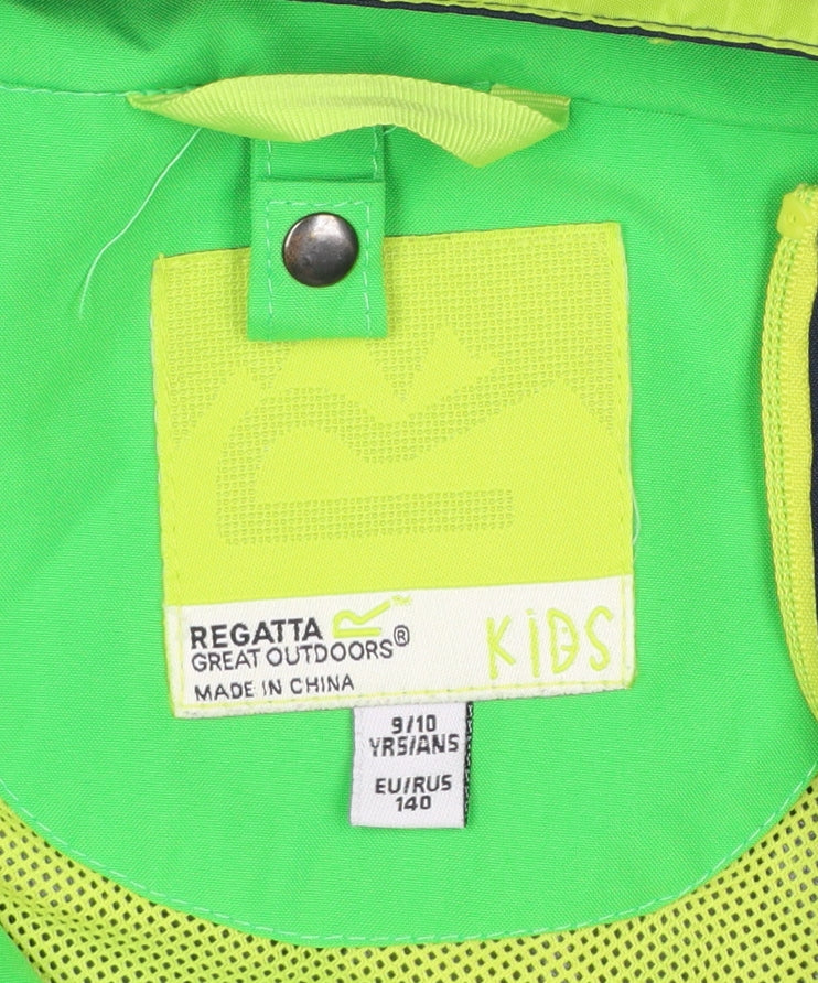Boys UK Size 9-10 Years Regatta Multicoloured Rain Coat