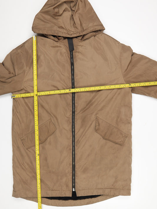 Womens UK Size 12 ASOS Brown Parka Coat