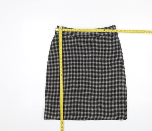 Womens UK Size 10 Laura Ashley Straight & Pencil Tweed Skirt