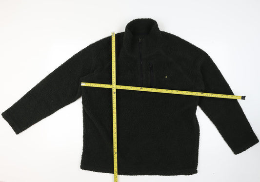Mens UK Size 2XL il Lago Basic Black Pullover Jumper