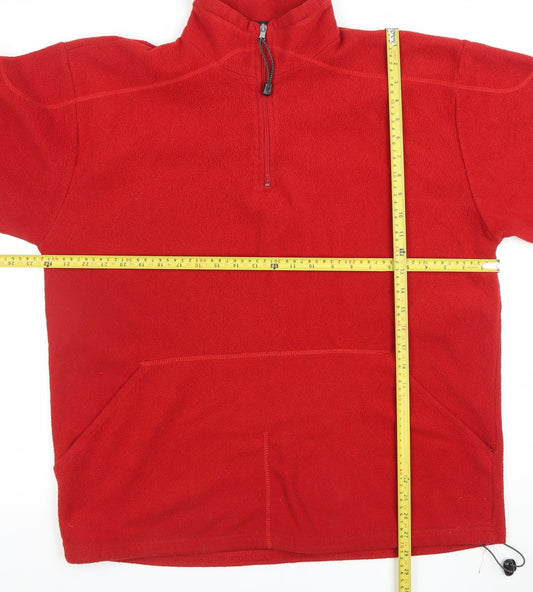 Mens UK Size L Urban Spirit Red Pullover Sweatshirt