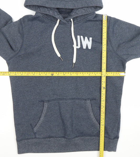 Womens UK Size M Jack Wills Blue Pullover Hoodie