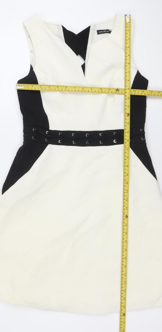 Womens UK Size 12 Karen Millen Fit & Flare Dress
