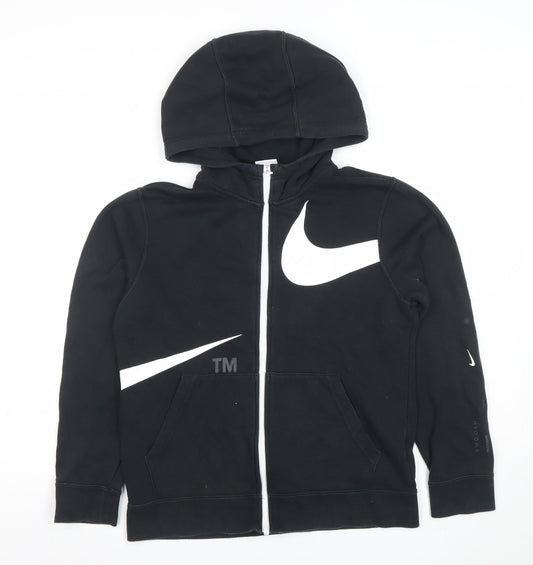 Boys UK Size L Nike Black Full Zip Hoodie