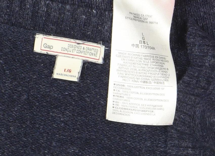 Womens UK Size L Gap Multicoloured Pullover Jumper
