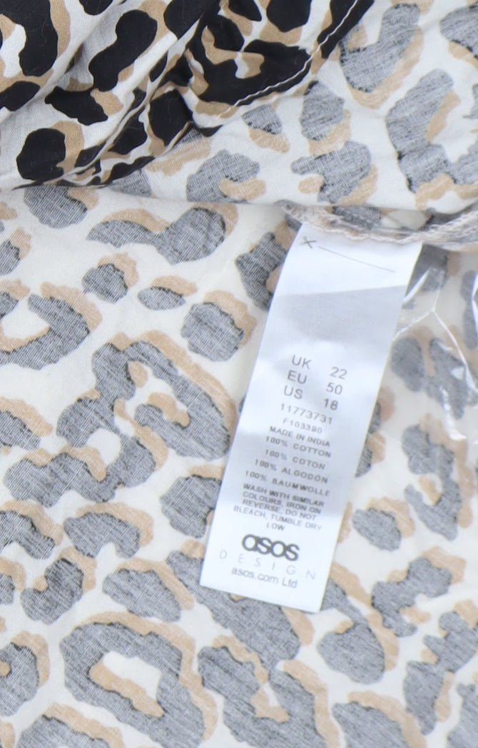 Womens UK Size 22 ASOS A-Line Dress