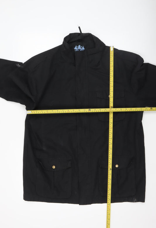 Mens UK Size XL Skopes Black Basic Jacket