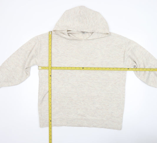 Womens UK Size L George Beige Pullover Jumper