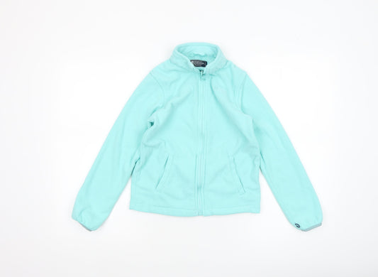 Girls UK Size 9-10 Years Mountain Warehouse Blue Basic Jacket