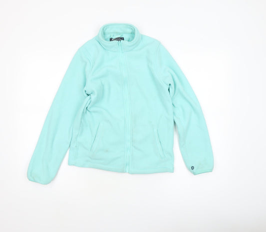 Girls UK Size 7-8 Years Mountain Warehouse Blue Basic Jacket