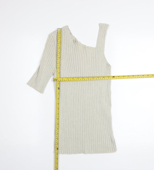 Womens UK Size 14 NEXT Regular Beige Suit Top