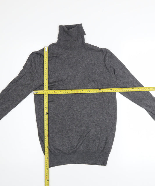 Womens UK Size 8 Zara Grey Pullover Jumper