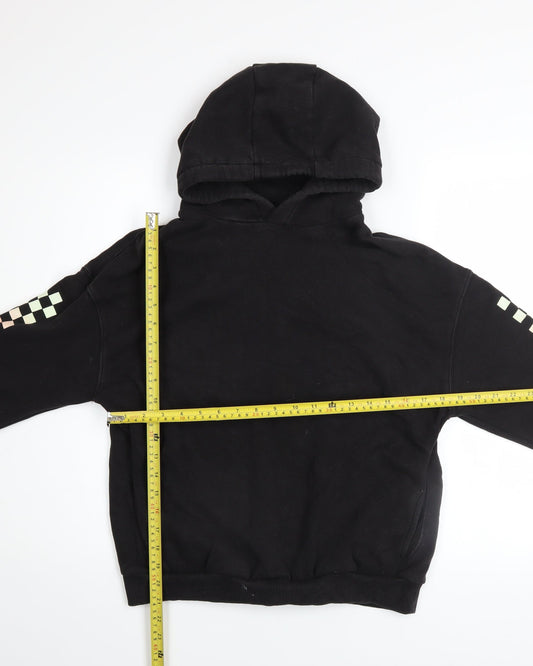 Boys UK Size 13 Years Marks and Spencer Black Pullover Hoodie
