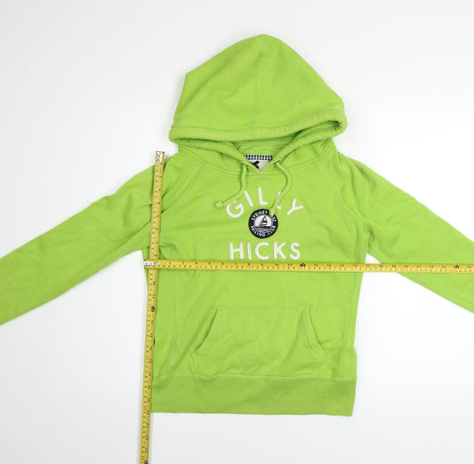 Womens UK Size M Gilly Hicks Green Pullover Hoodie