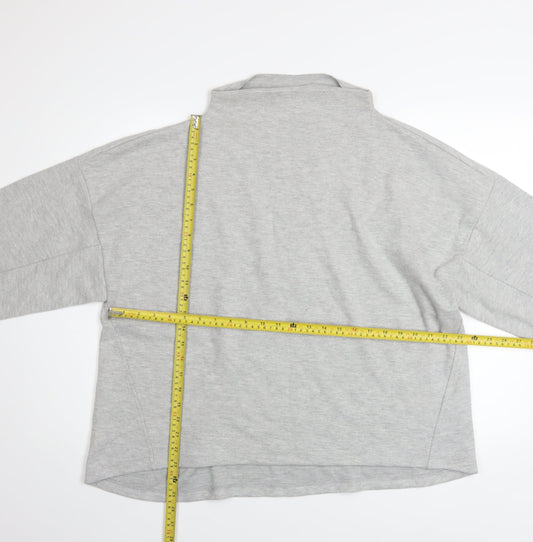 Womens UK Size L River Island Grey Pullover Jumper