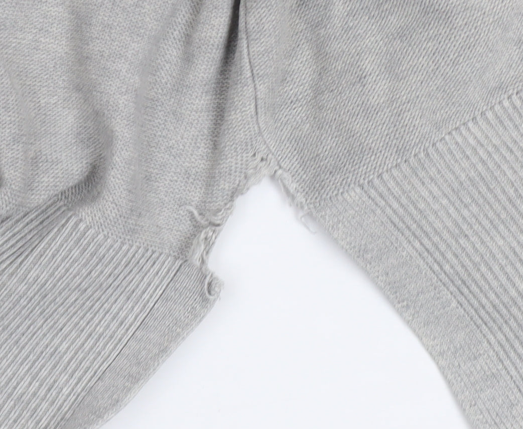 Mens UK Size M Tommy Hilfiger Grey Pullover Jumper
