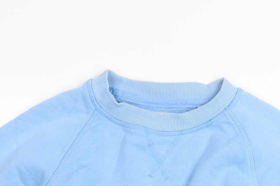 Womens UK Size 8 Jack Wills Blue Pullover Sweatshirt