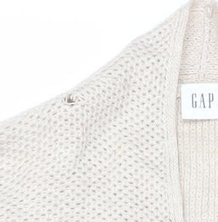 Womens UK Size S Gap Beige Cardigan Jumper