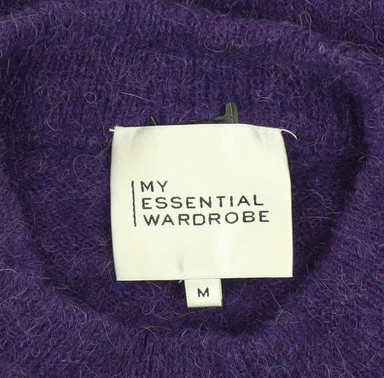 Womens UK Size M My Essential Wardrobe Purple Pullover Jumper